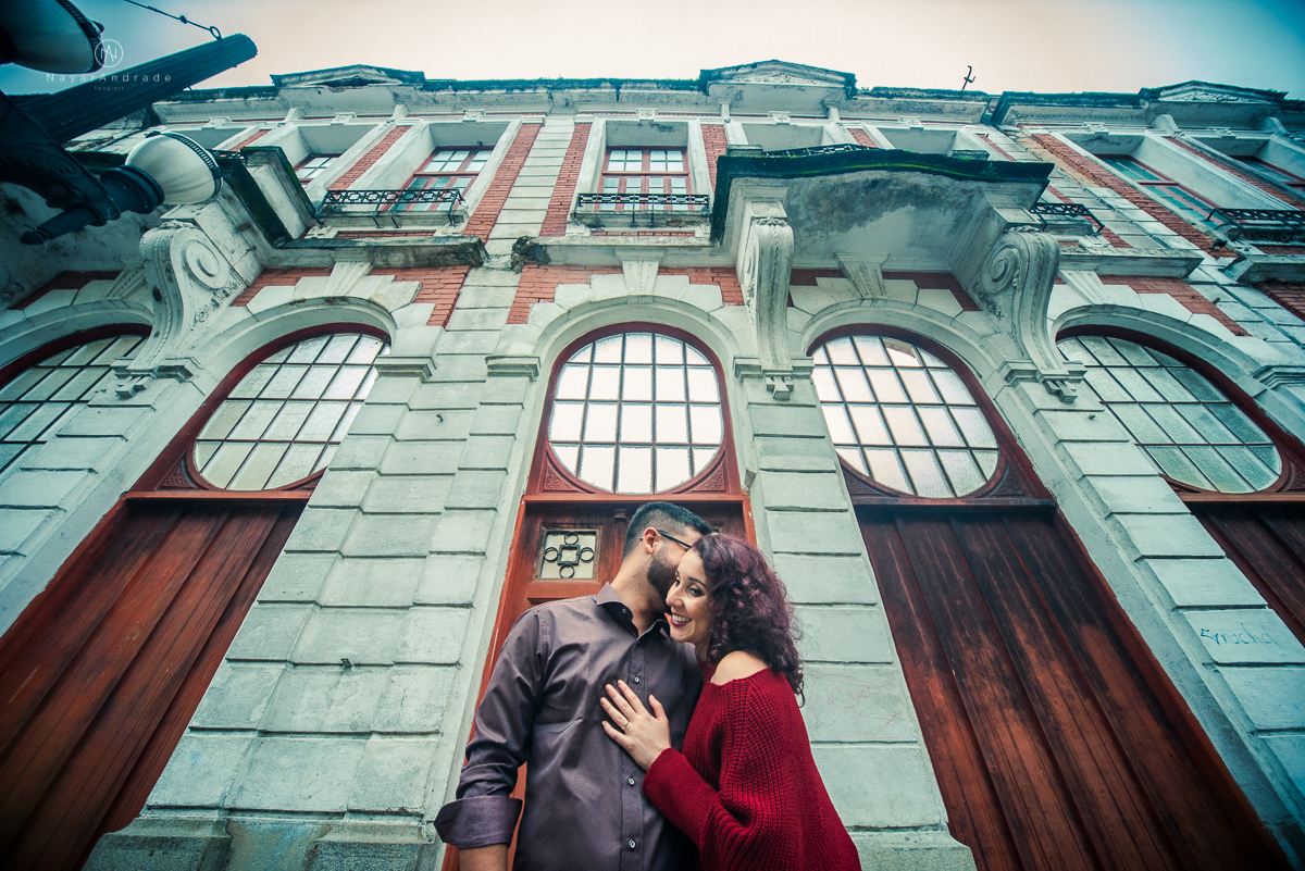 Ensaio no centro de Santos, pre wedding Nayarandrade Imagiart