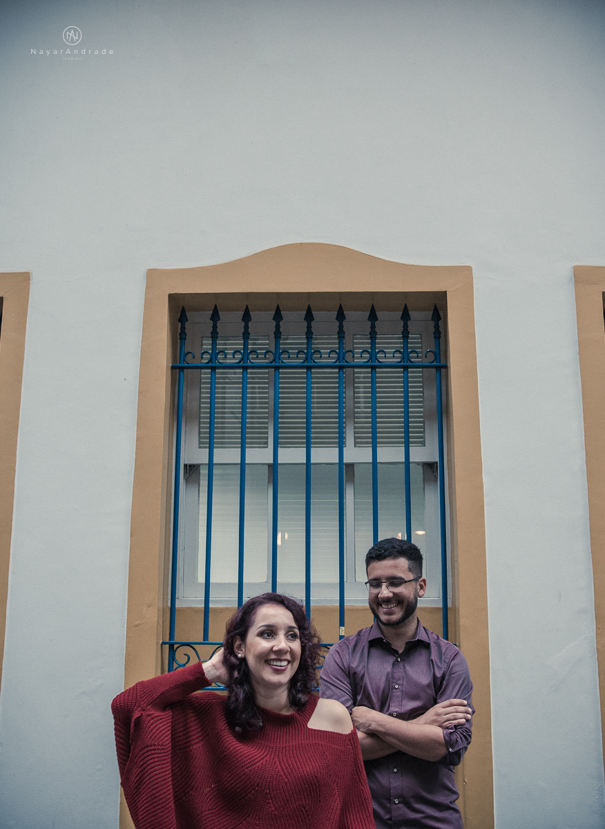 Ensaio no centro de Santos, pre wedding Nayarandrade Imagiart