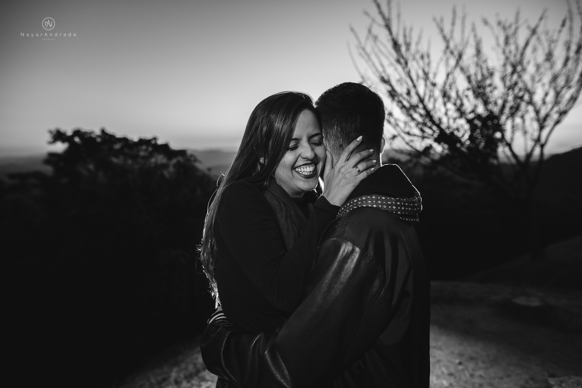 Ensaio casal apaixonado em Campos do Jordão Pôr do Sol