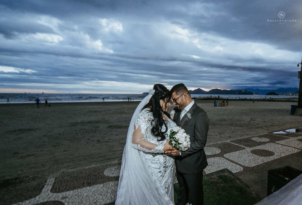 casamento realizado na basilica do embare em santos