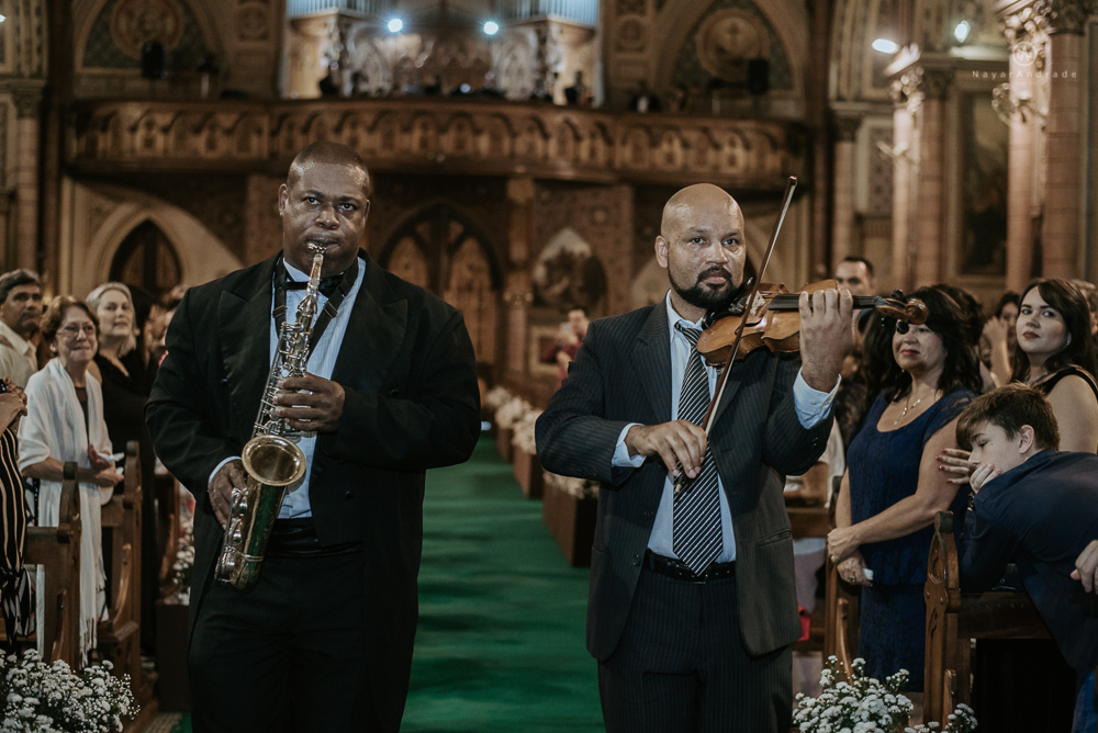 casamento realizado na basilica do embare em santos