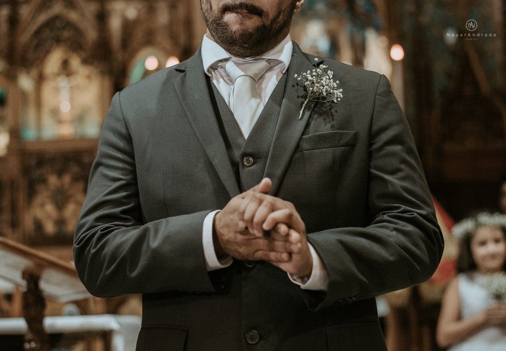 casamento realizado na basilica do embare em santos