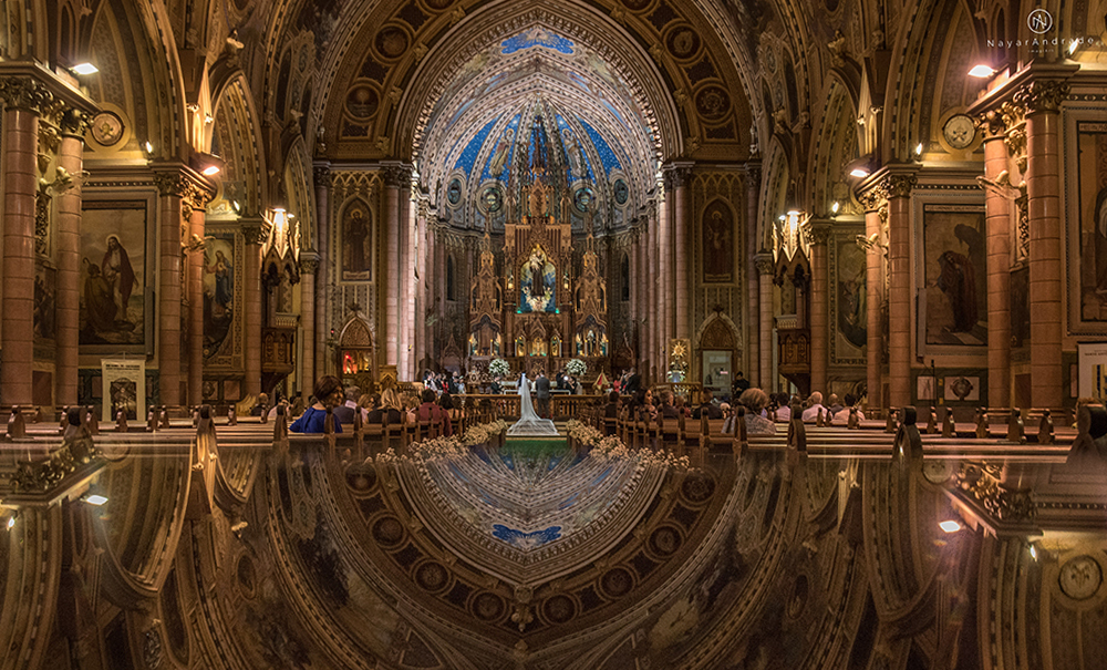casamento realizado na basilica do embare em santos