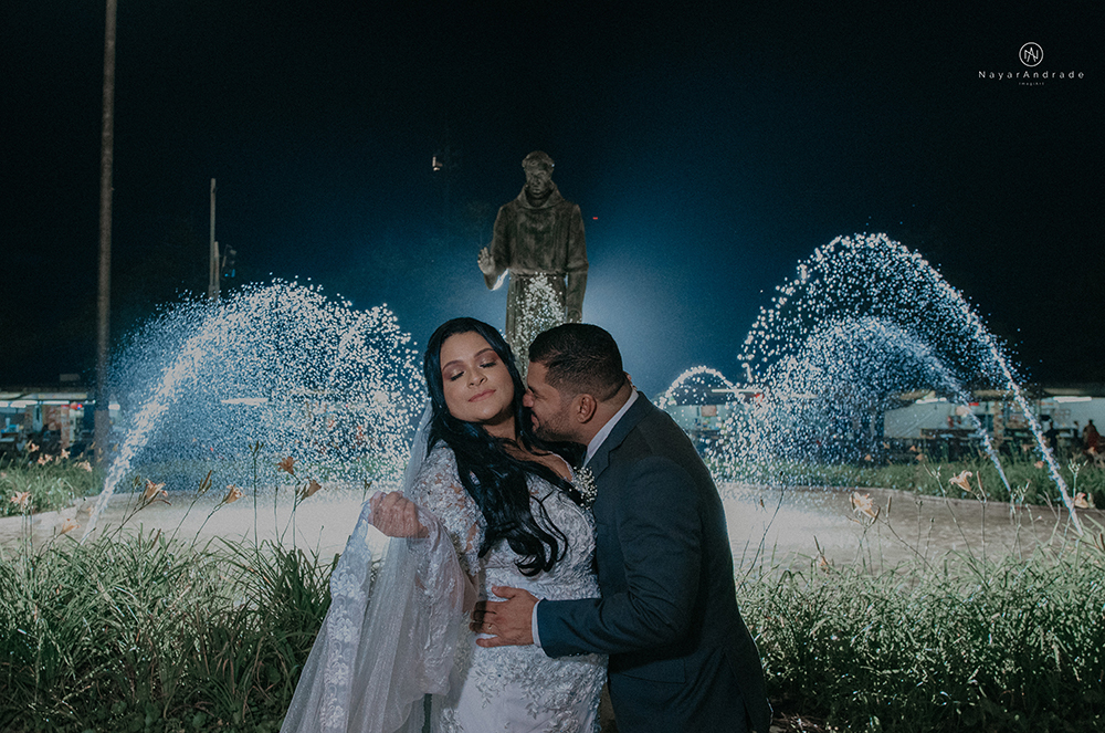 casamento realizado na basilica do embare em santos