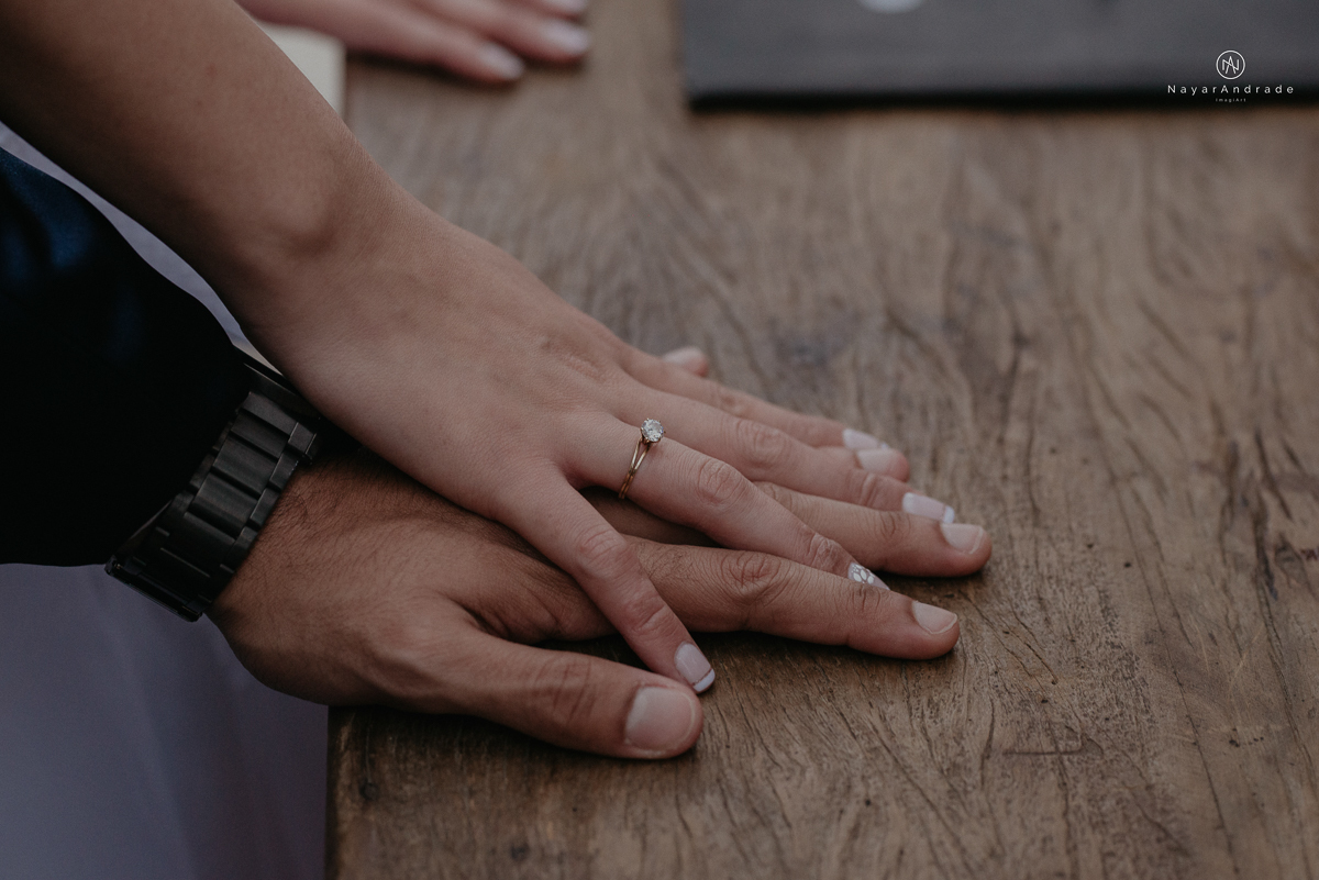 casamento emocionante evangelico de dia com vista ao mar e chuva no final Alan e Elaine fotografia nayara andrade fotografa 
