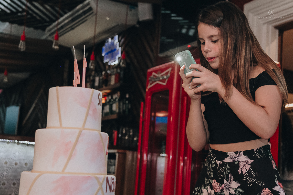 aniversario da Luara Fonseca festa de 14 anos em santos da blogueira mais amada da regiao no savana restaurante com fotografia de nayara andrade
