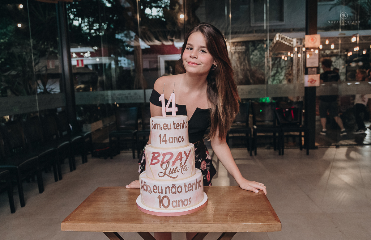 aniversario da Luara Fonseca festa de 14 anos em santos da blogueira mais amada da regiao no savana restaurante com fotografia de nayara andrade