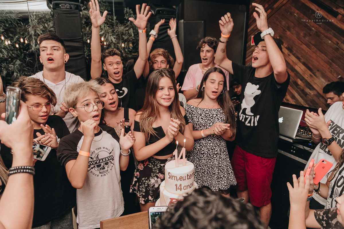aniversario da Luara Fonseca festa de 14 anos em santos da blogueira mais amada da regiao no savana restaurante com fotografia de nayara andrade