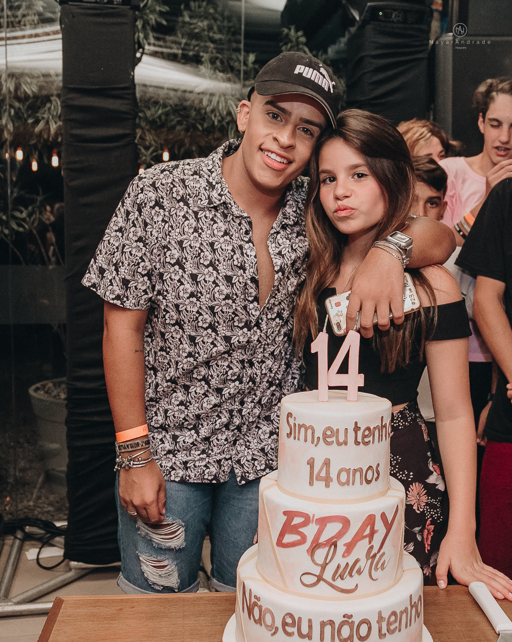 aniversario da Luara Fonseca festa de 14 anos em santos da blogueira mais amada da regiao no savana restaurante com fotografia de nayara andrade