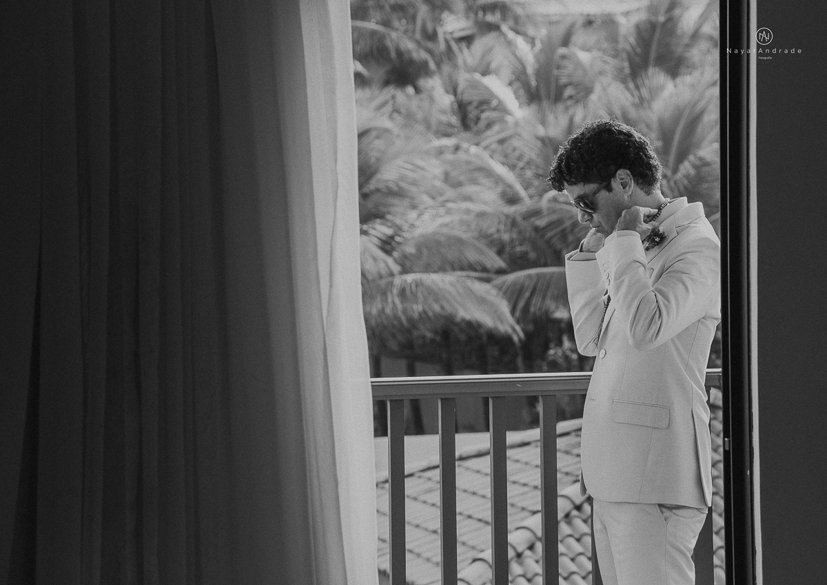 Detalhes de roupa making of do cantor JOrge Vercillo em seu casamento em salvador bahia pelas lentes de Nayara Andrade fotografia