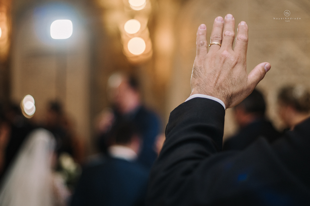 Fotos da cerimonia em casamento feito em um castelo em sao paulo fotografia nayara andrade fotografia