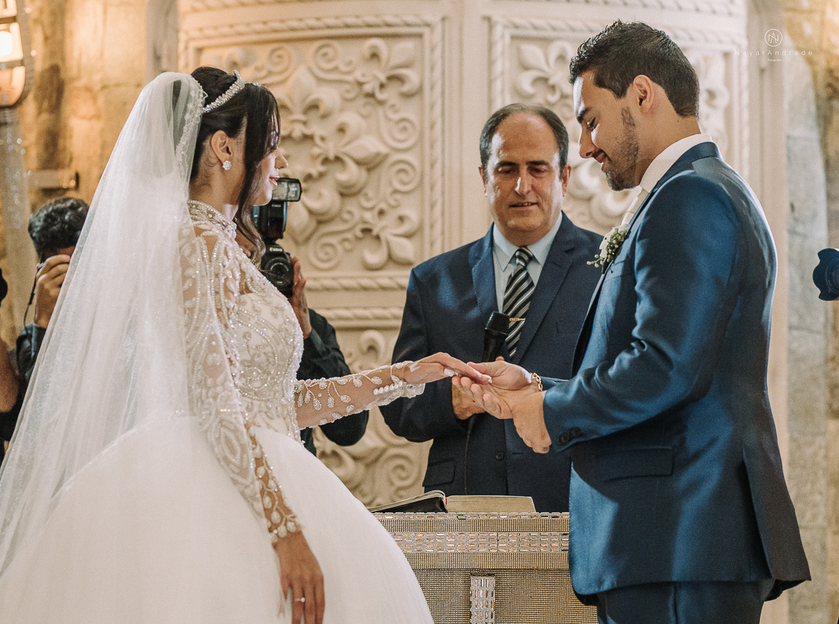 Fotos da cerimonia em casamento feito em um castelo em sao paulo fotografia nayara andrade fotografia