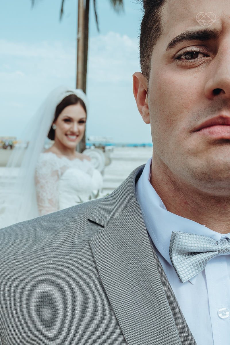 casamentode dia em Santos feito pela fotografa mais premiada da regiao nayara andrade. noivos casando de dia na baixada santista