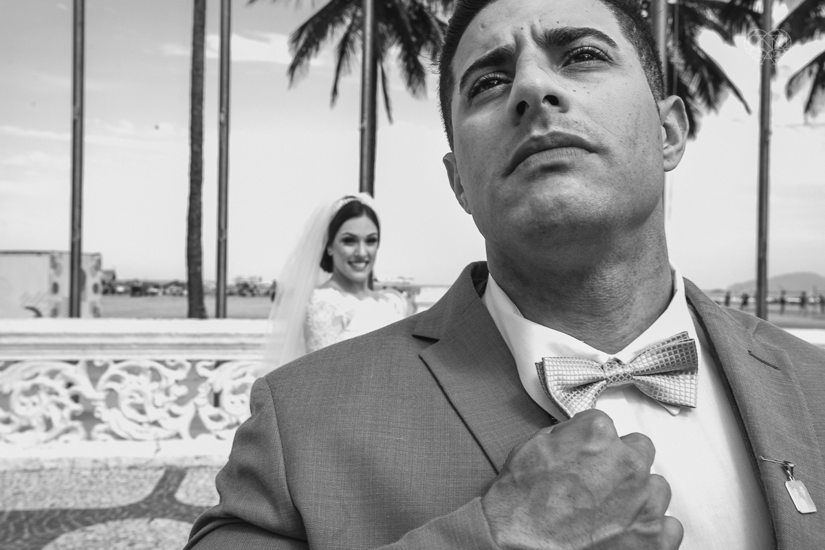 casamentode dia em Santos feito pela fotografa mais premiada da regiao nayara andrade. noivos casando de dia na baixada santista