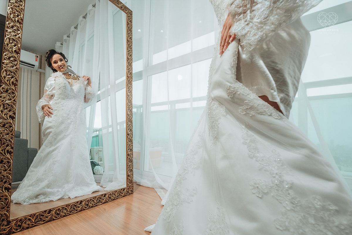 making odf de noiva feita no salao clau duarte em santos pela fotografa premiada nayara andrade em santos noiva classica com vestido da santos maison