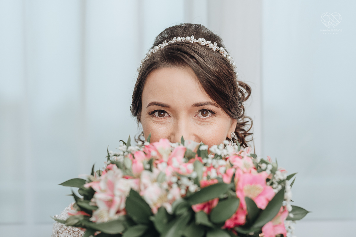 making odf de noiva feita no salao clau duarte em santos pela fotografa premiada nayara andrade em santos noiva classica com vestido da santos maison