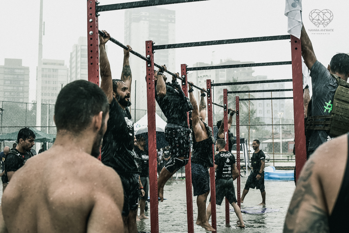 campeonato de cross fit prova murph scalled rx elit coach e iniciante promovido pelo crossfit sao vicente e prefeitura de sao vicente fotos da fotografa premiada nayara andrade de santos