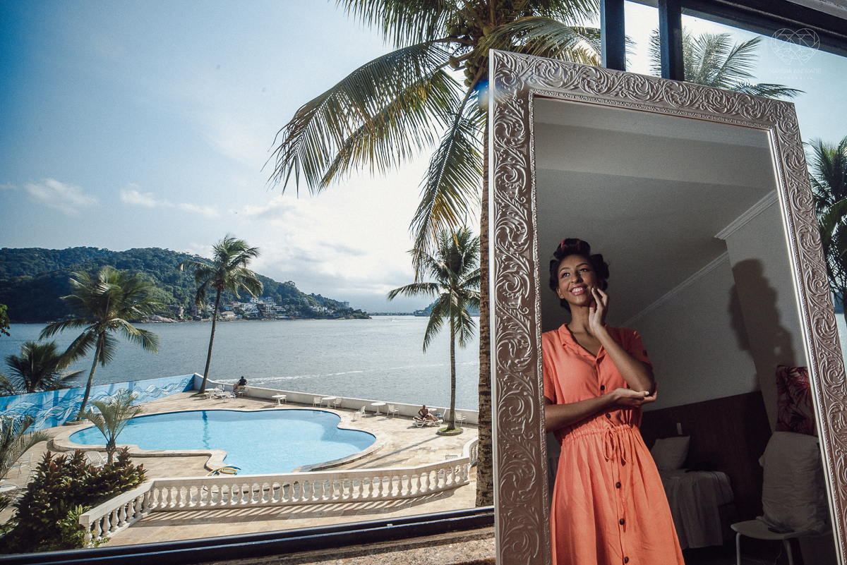 making of noiva no hotel ilha porchat de sao vicente noiva classica em dia ensolarado