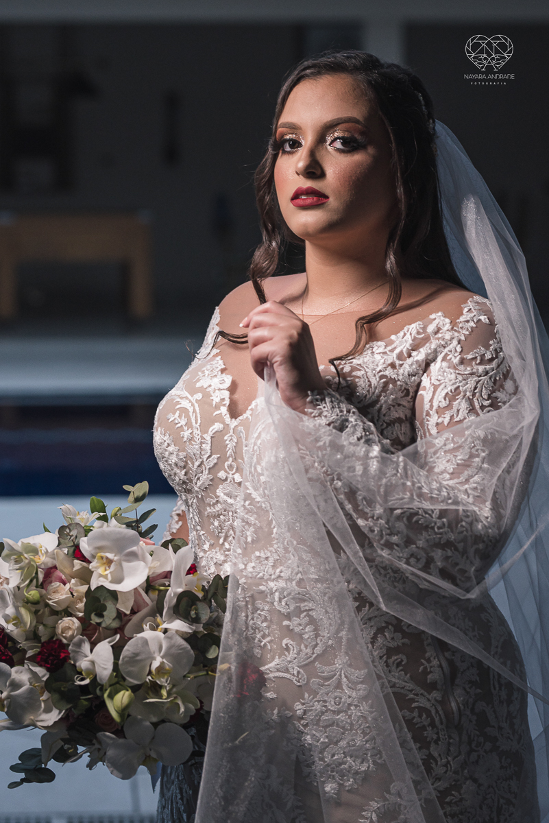 fotos de madrinhas e noiva no making of do dia do casamento team noiva nayara andrade