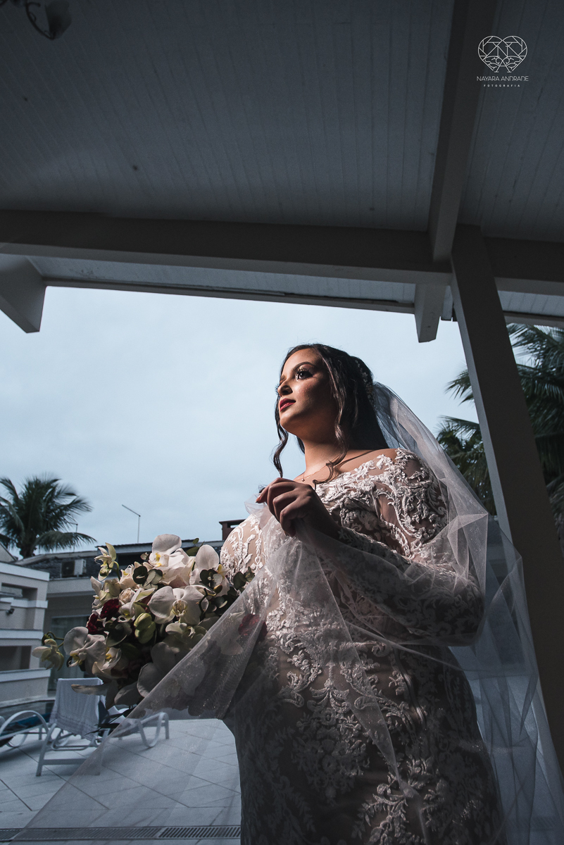 fotos de madrinhas e noiva no making of do dia do casamento team noiva nayara andrade