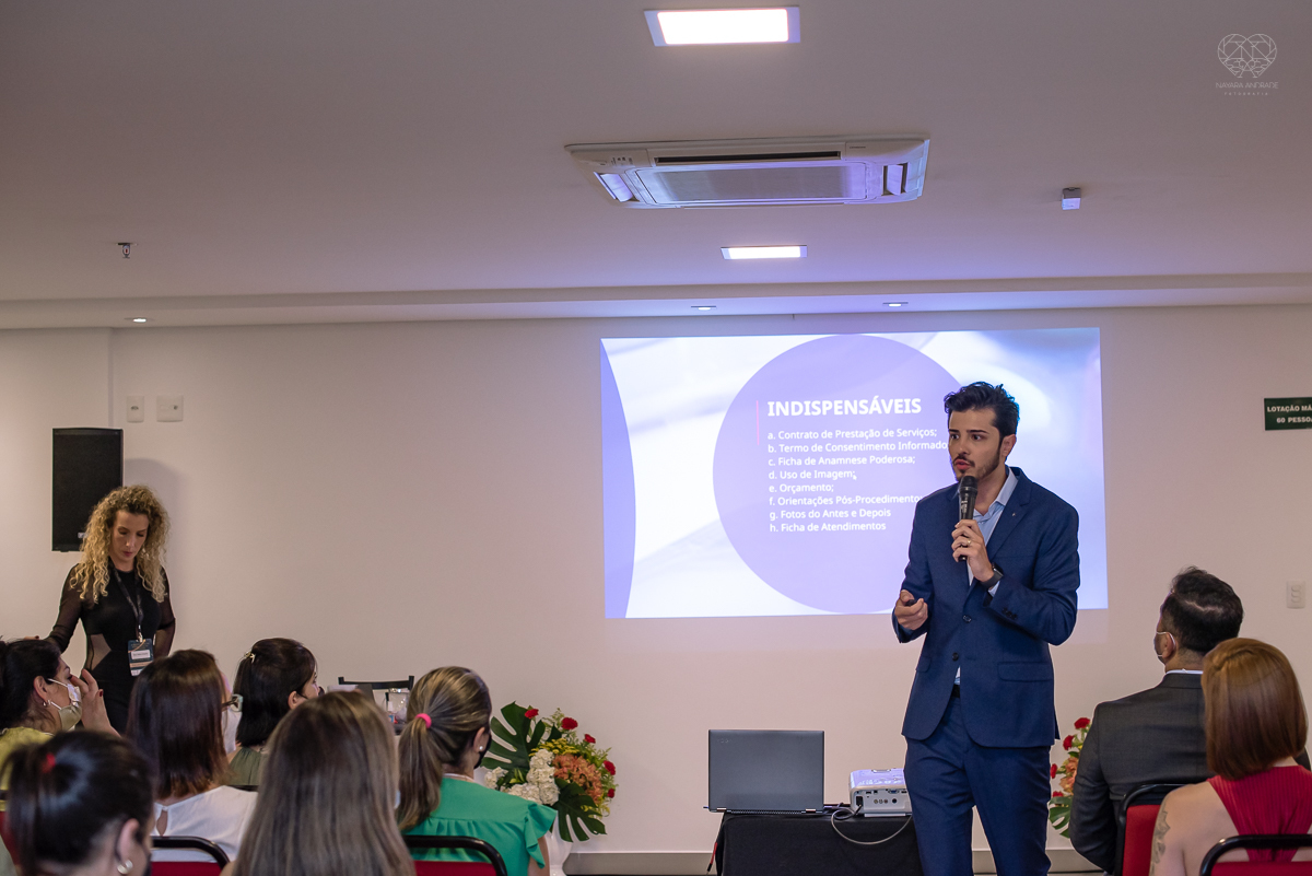 fotografia corporativa do congreço de odontologia sobre harmonizaçao orofacial fotografia nayara andrade em santos litoral de sao paulo congreço inova katia onofre 