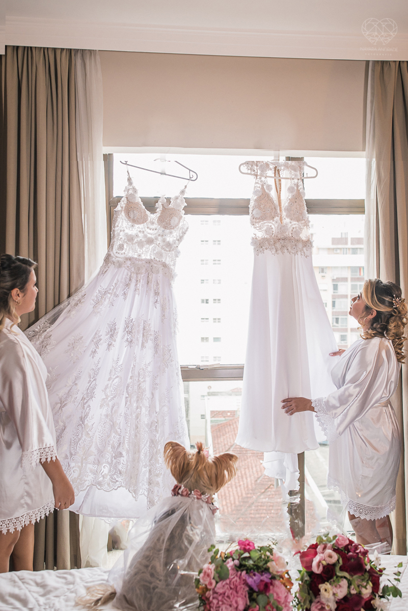 casamento  rustico e romantico de dia realizado no espaço plataforma na baixada santista, noivas com vestido romantico e fotografia pela fotografa premiada nayara andrade