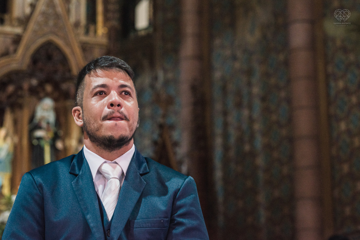 casamento realizado na igreja basilica menor do embare em santos  casamento classico em igreja catolica na baixada santista fotografias pela fotografa premiada Nayara Andrade fotos da Igreja do Embare com todos os detalhes