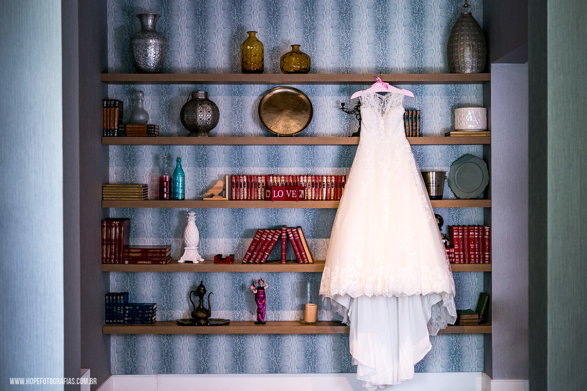 Fotografia de casamento- vestido de noiva  - Maison Marie - Bistrô 160 - Campo Grande - RJ