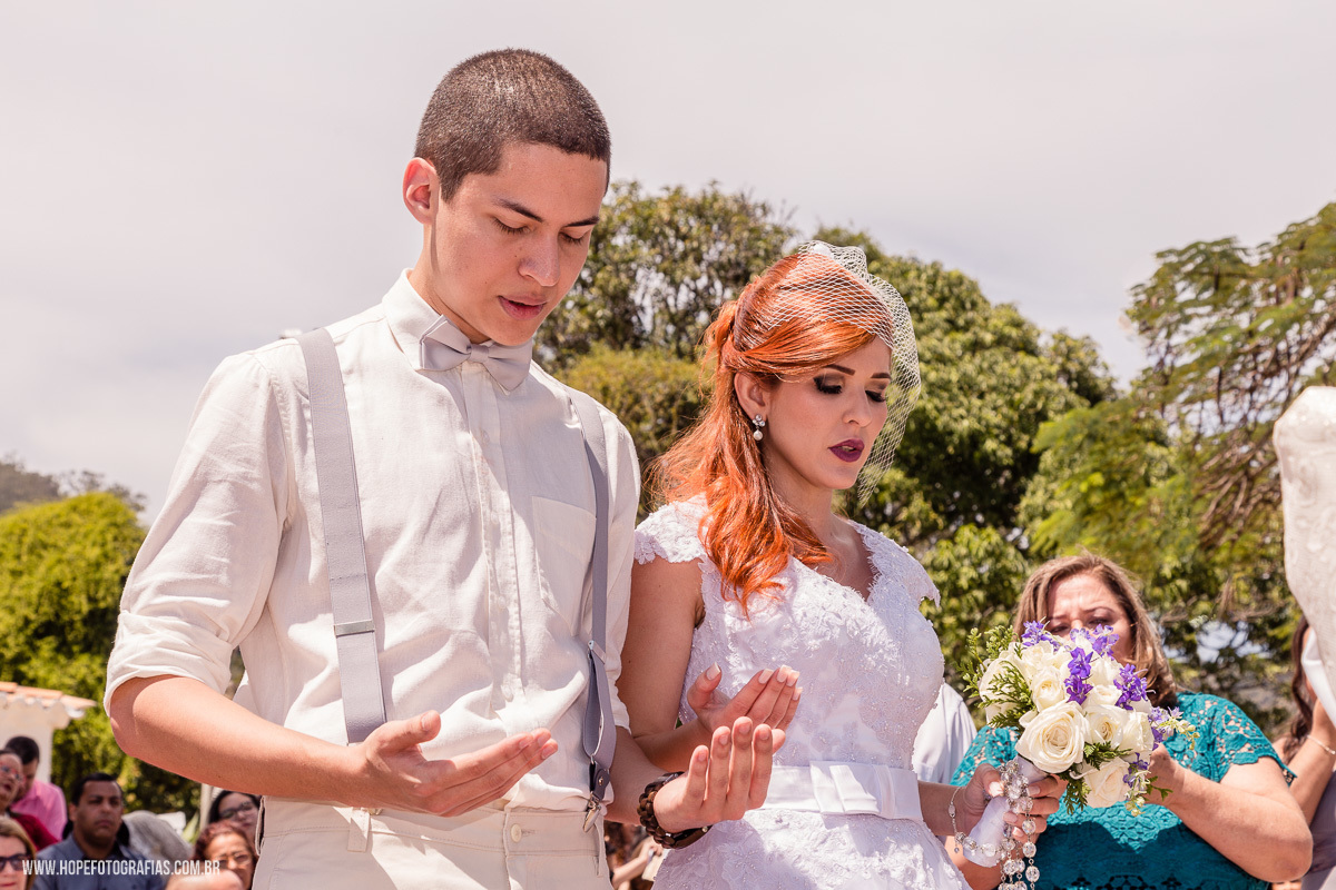 Fotografia de casamento - Igrejinha de São Francisco - Niterói  - RJ