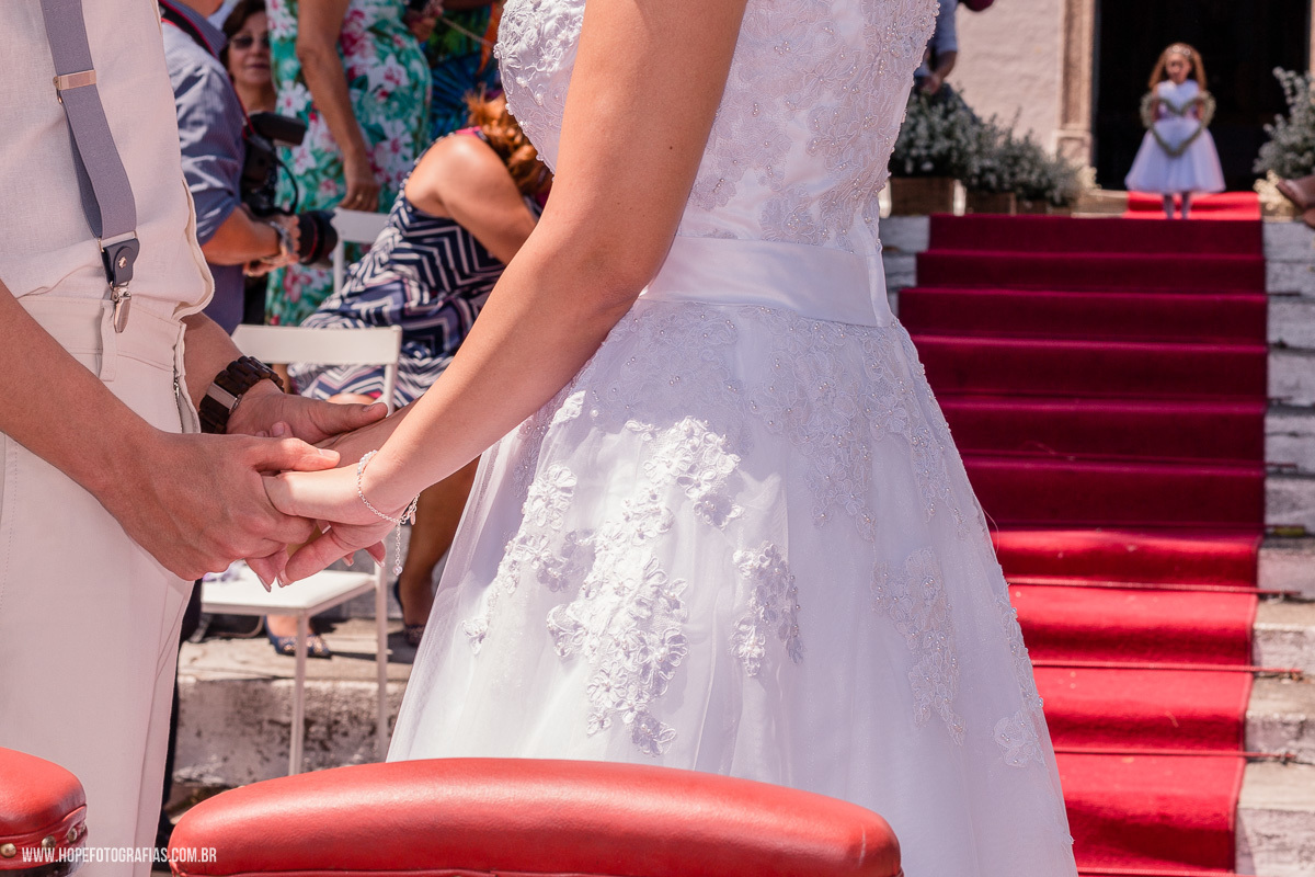 Fotografia de casamento - Igrejinha de São Francisco - Niterói  - RJ