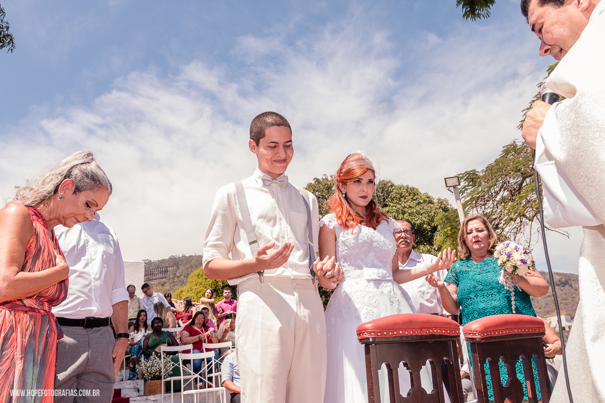 Fotografia de casamento - Igrejinha de São Francisco - Niterói  - RJ