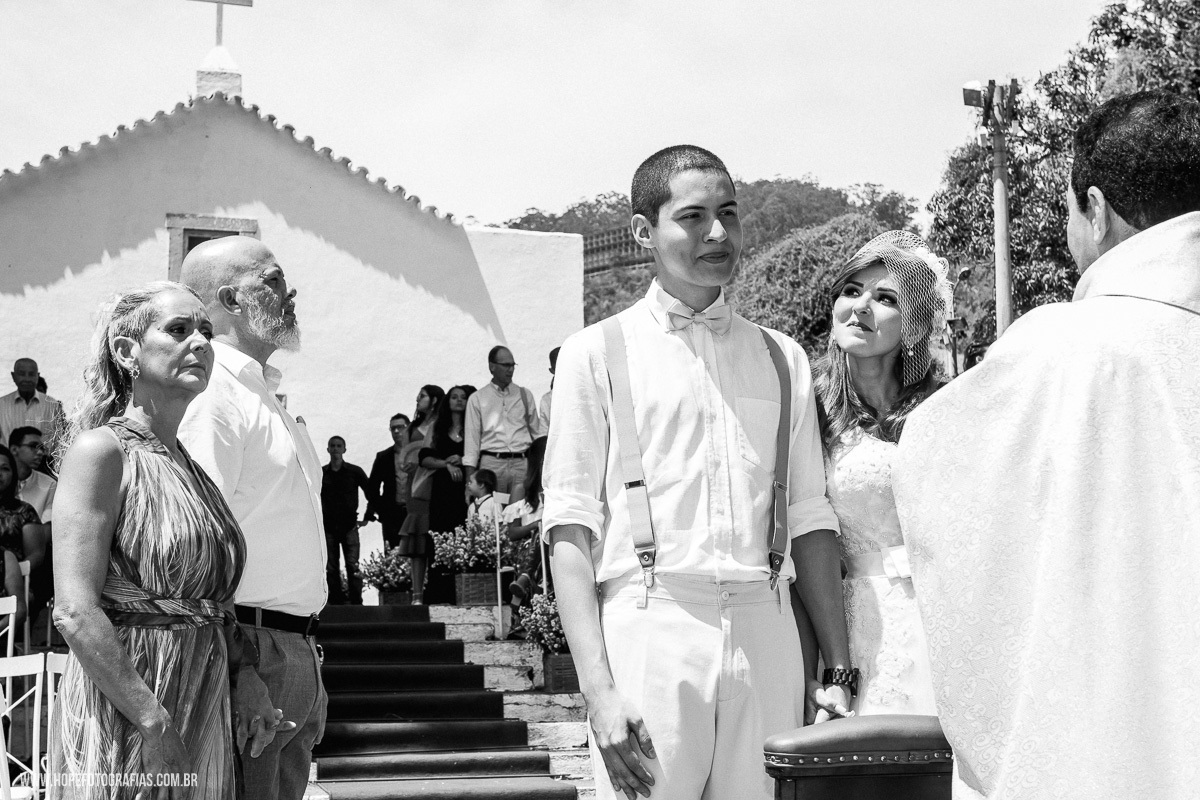 Fotografia de casamento - Igrejinha de São Francisco - Niterói  - RJ