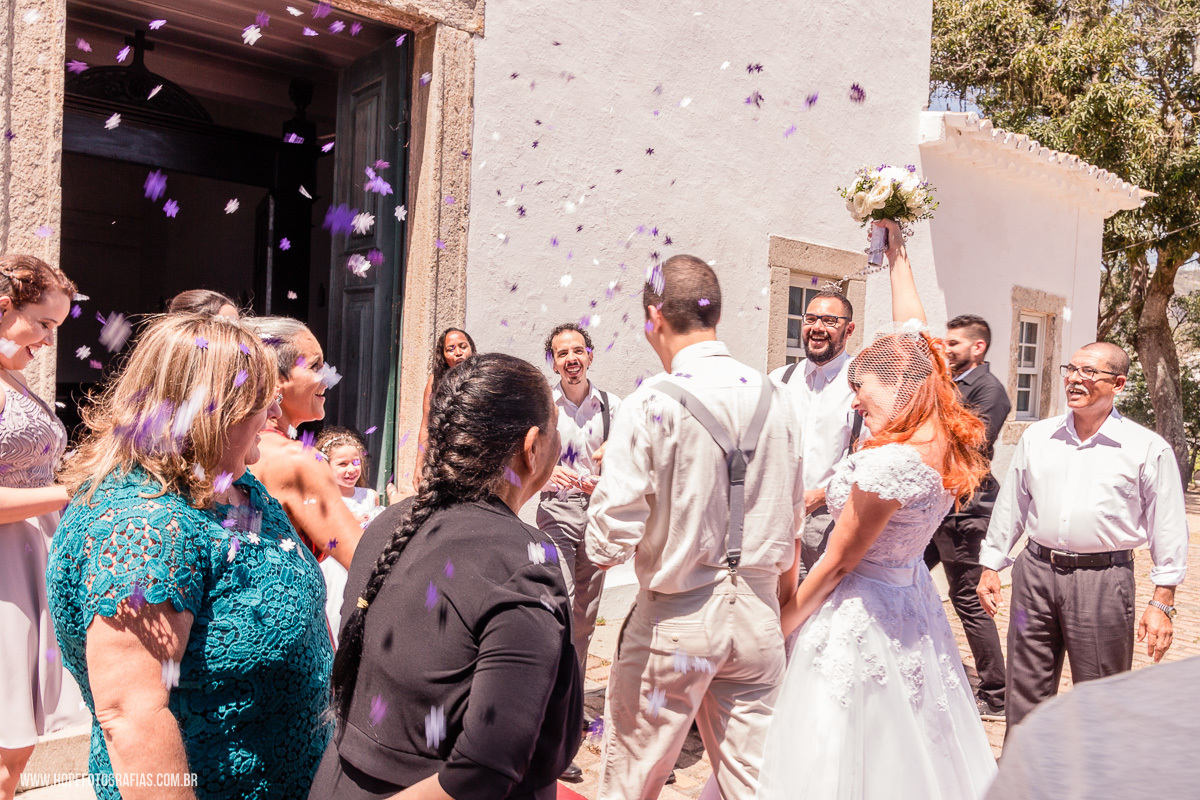 Fotografia de casamento - Igrejinha de São Francisco - Niterói  - RJ