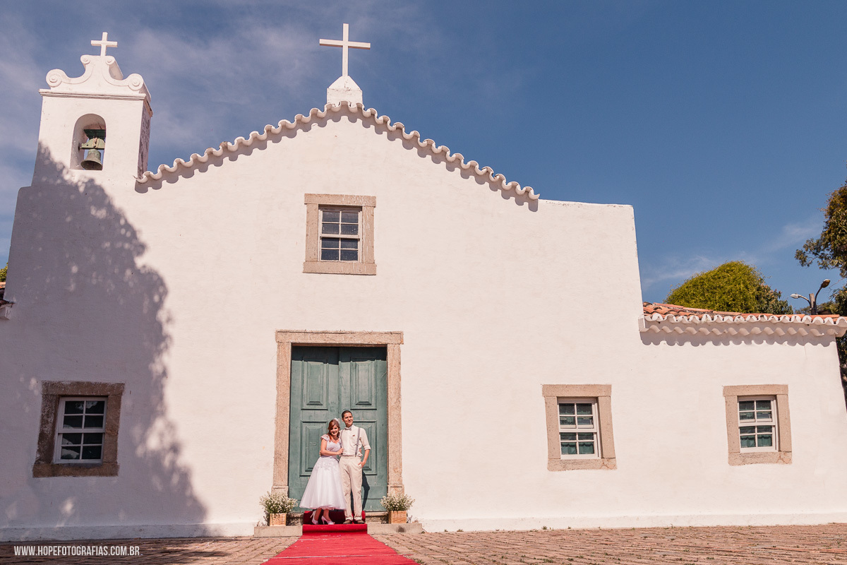 Fotografia de casamento - Igrejinha de São Francisco - Niterói  - RJ