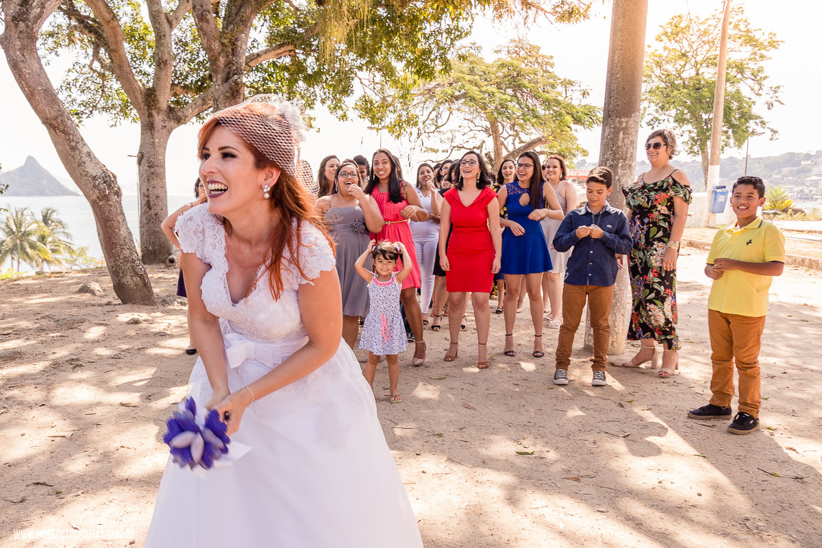 Fotografia de casamento - Igrejinha de São Francisco - Niterói  - RJ