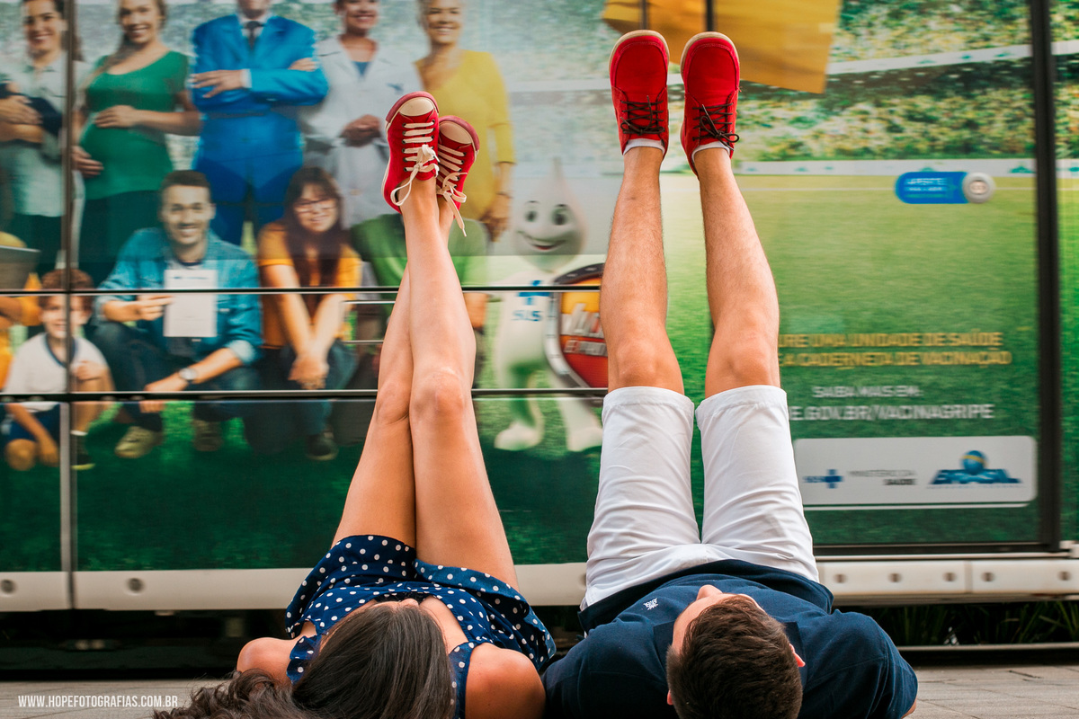 Ensaio de Casal - Prewedding - Praça Mauá - Centro RJ