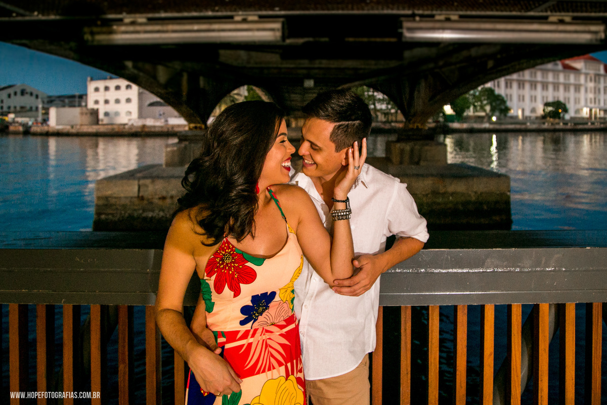 Ensaio de Casal - Prewedding - Praça Mauá - Centro RJ