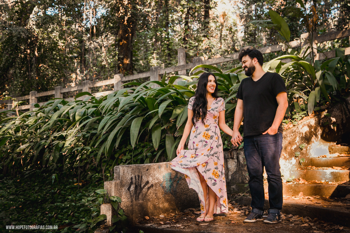 Ensaio PréWedding - Fotografia de casal - Horto Niterói - RJ