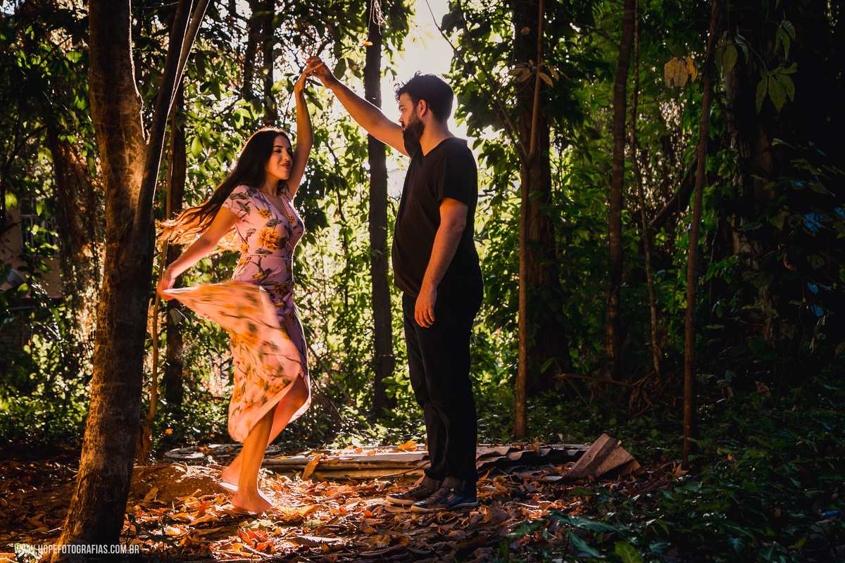 Ensaio PréWedding - Fotografia de casal - Horto Niterói - RJ
