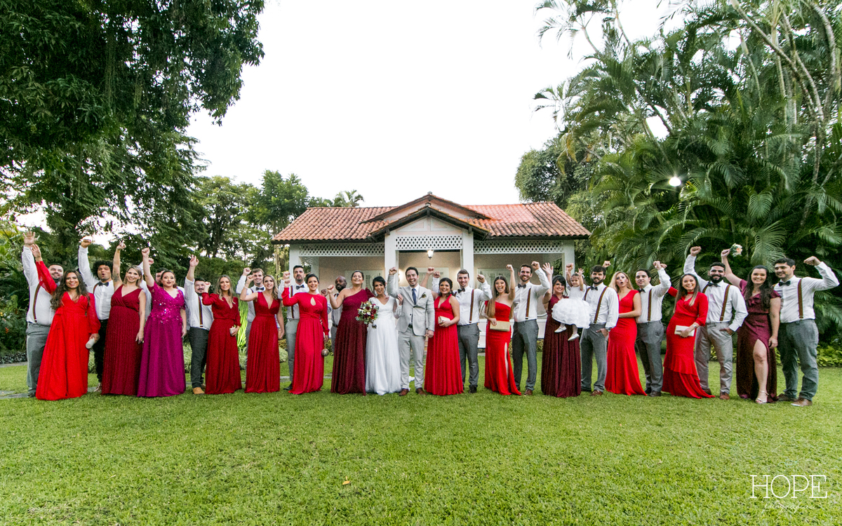 padrinhos - vila inglesa - niterói - casamento ao ar livre - casamento de dia - noiva - decoração de casamento 