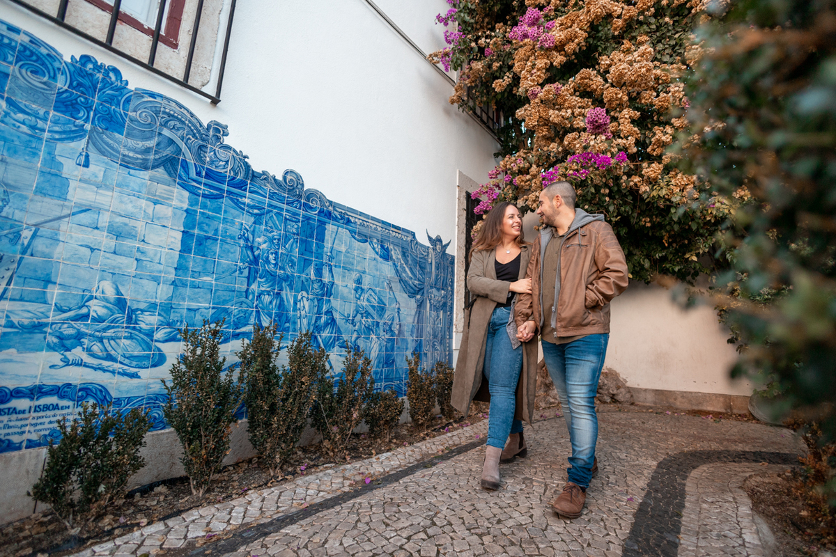Ensaio fotográfico - Lisboa - Mirante Santa Luzia - Alfama