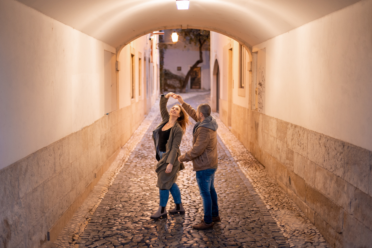 Ensaio fotográfico - Lisboa - Mirante Santa Luzia - Alfama