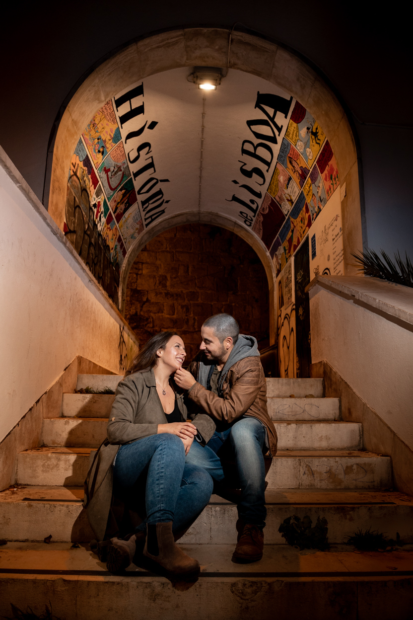 Ensaio fotográfico - Lisboa - Mirante Santa Luzia - Alfama