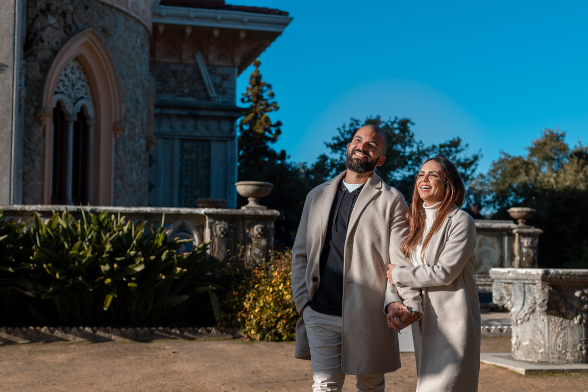 Ensaio fotográfico em Sintra - Palacio Monserrate