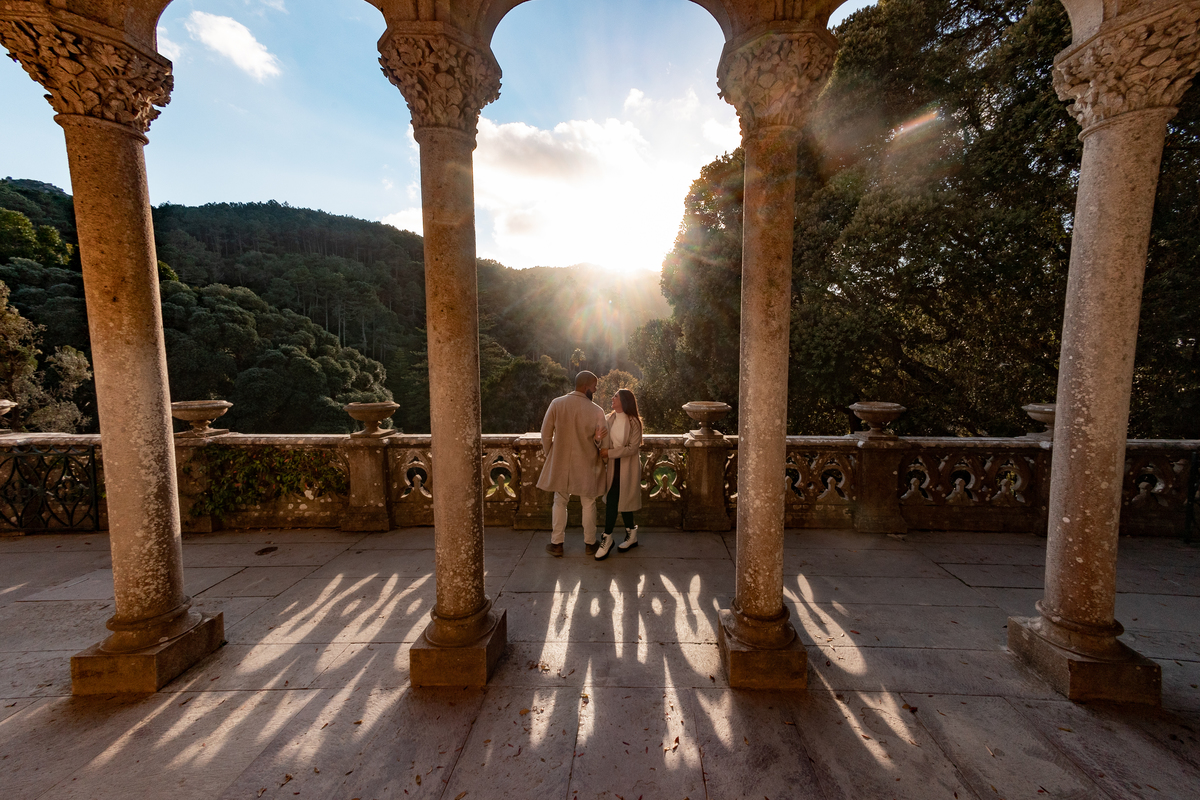 Ensaio fotográfico em Sintra - Palacio Monserrate