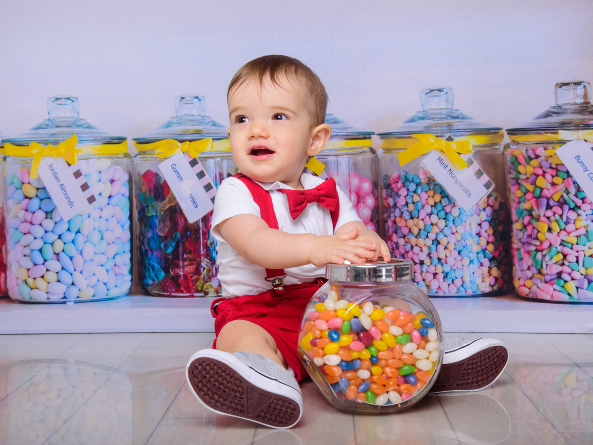 Sessão Candy Shop, guloseimas, bala, jujuba