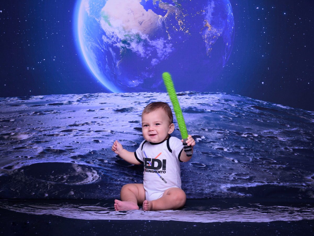 Sessão Aventura no Espaço, planetas, lua, alienígenas,  foguete, anéis,