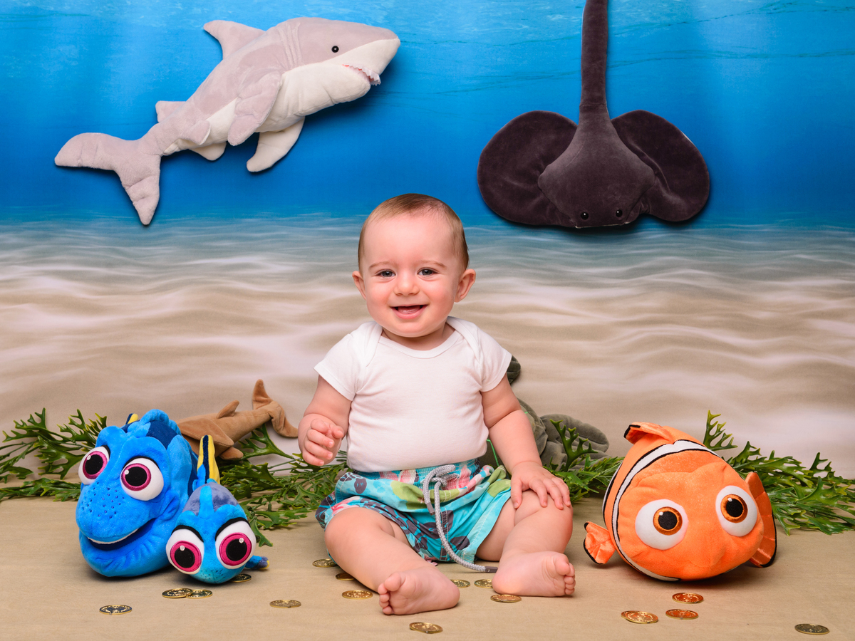 Fundo do mar, peixe, mergulho, aquario 