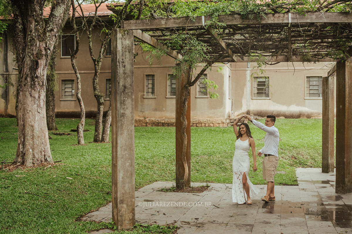 Larissa e Bruno – Ensaio fotográfico – Jardim Botânico