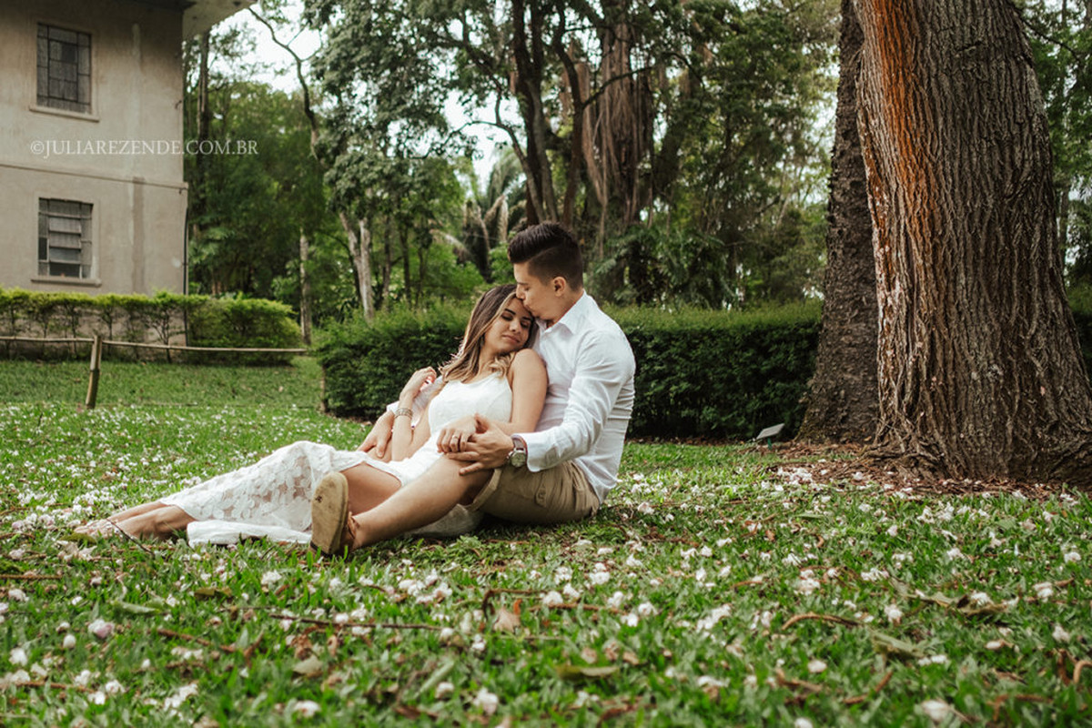 Larissa e Bruno – Ensaio fotográfico – Jardim Botânico